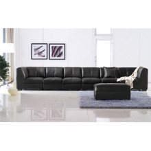 Echtes Leder Chaise Leder Sofa Elektrisch Verstellbares Sofa (895)